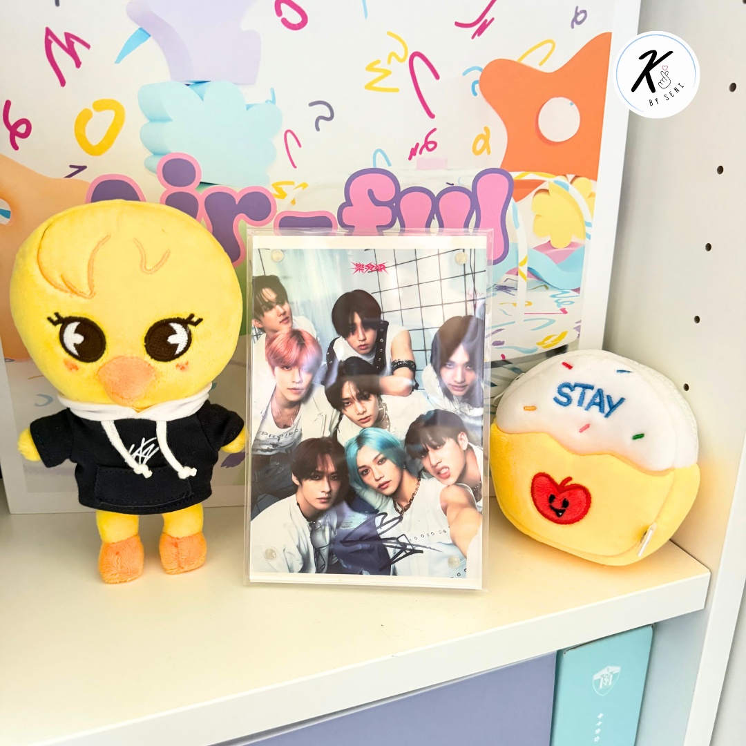 Postcard Vertical Clear Display Frame