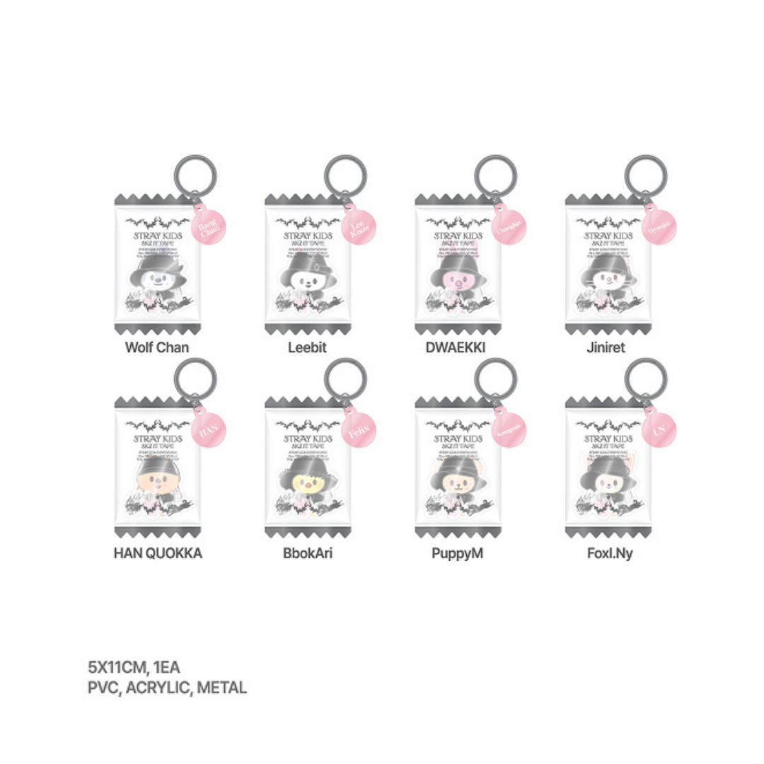 (Restock) Stray Kids Pop Up Store 'Do It' Official MD - SKZOO SHAKER KEYRING