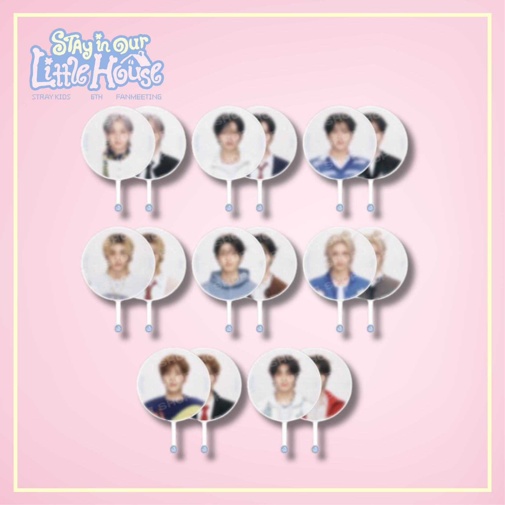 stray kids リノ うちわ image picket 6点 セット PRE-ORDER] IMAGE PICKET - Stray Kids 6TH FANMEETING - 'STAY in Our