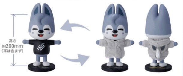 (RESTOCK) SKZOO SOFT VINYL TOY - SKZOO HOODIE Ver. (MEMBER CHOICE)