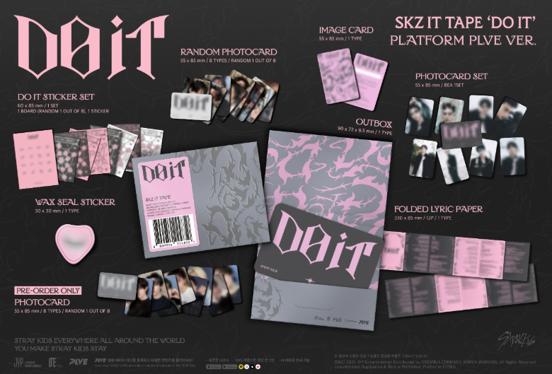 Stray Kids - IT TAPE "DO IT" - PLATFORM PLVE VER.