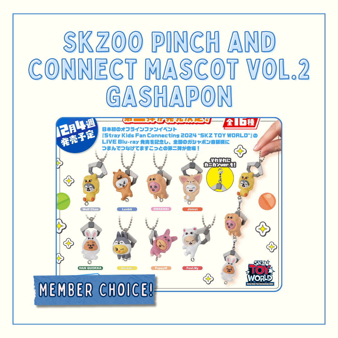 Skzoo Pinch and Connect Mascot Vol.2 Gashapon – Kbyseni
