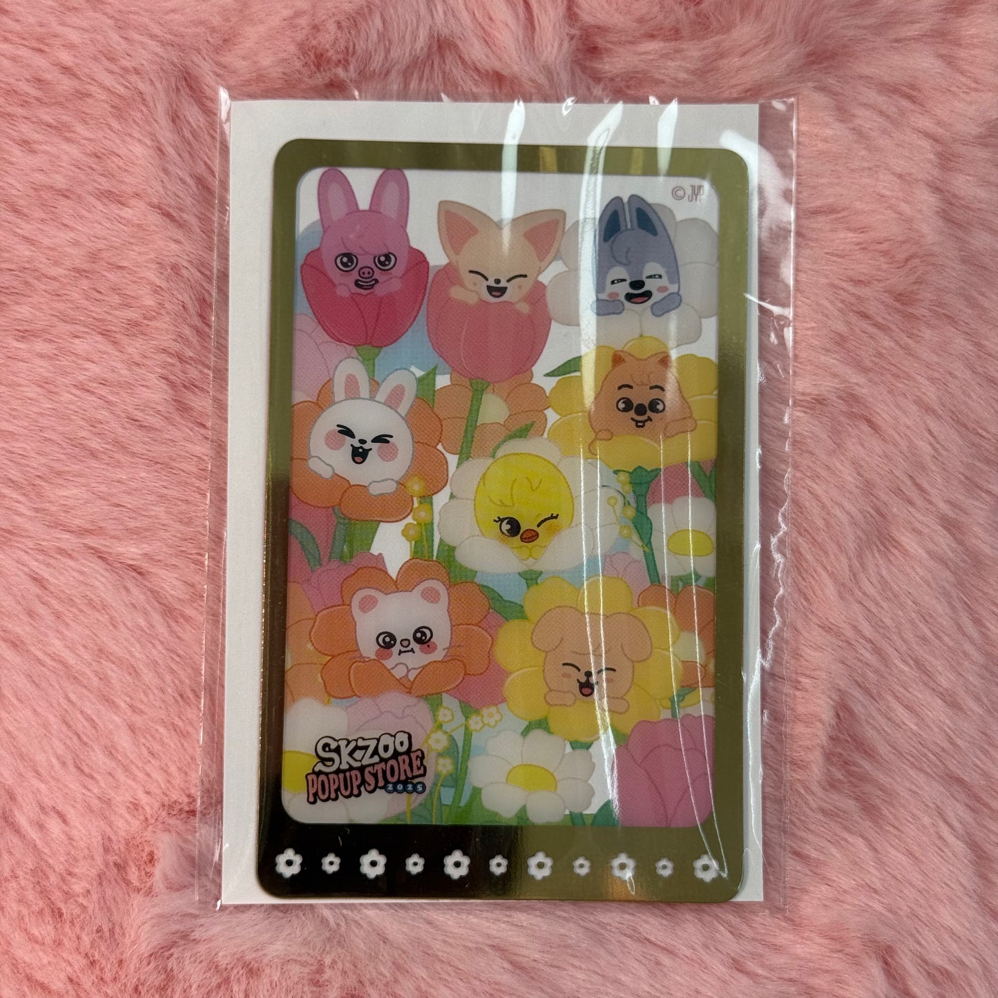 Gold Skzoo Pop Up Store 2nd Line Up POB Photocard
