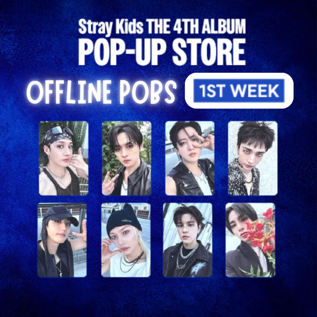 Stray Kids KARMA POP UP OFFLINE MERCH 1ST WEEK (POBS ONLY)