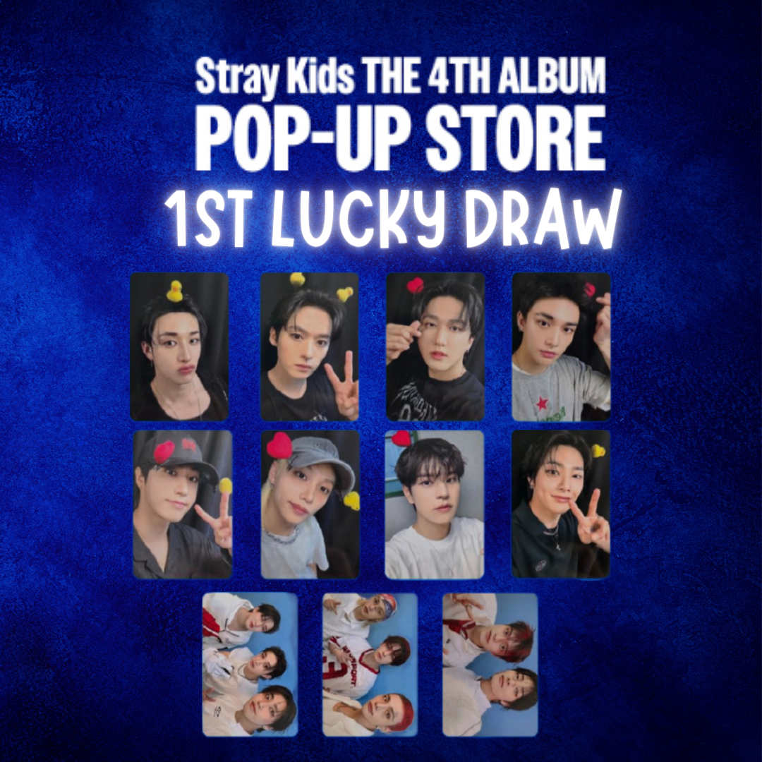 Stray Kids KARMA POP UP - 1ST LUCKY DRAW (POBS ONLY)