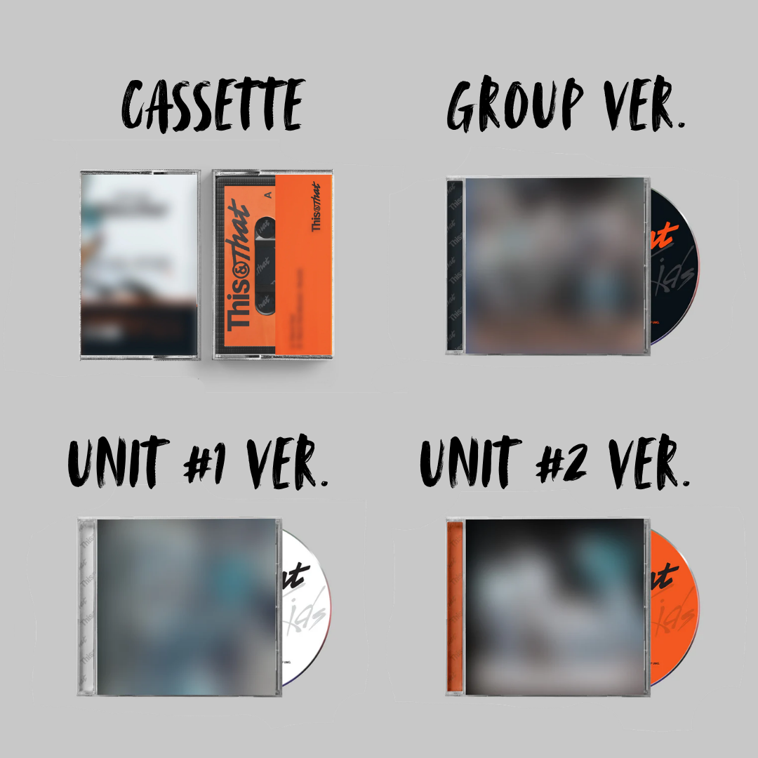Pre-Order] Stray Kids Mini Album - 'THIS & THAT' - US EXCLUSIVES
