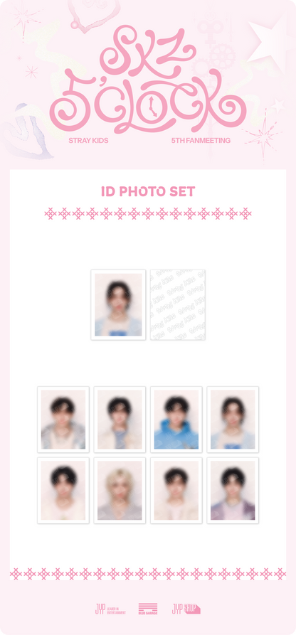 [PRE-ORDER] Stray Kids ID PHOTO SET - SKZ 5'CLOCK