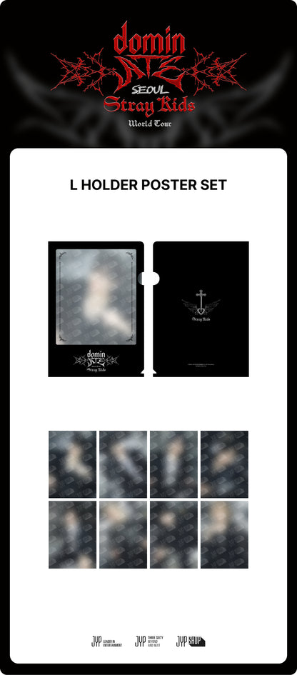 [PRE-ORDER] Stray Kids L HOLDER POSTER SET - dominATE SEOUL