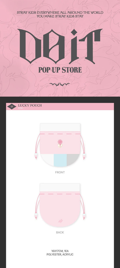 Stray Kids Pop Up Store 'Do It' Official MD - LUCKY POUCH