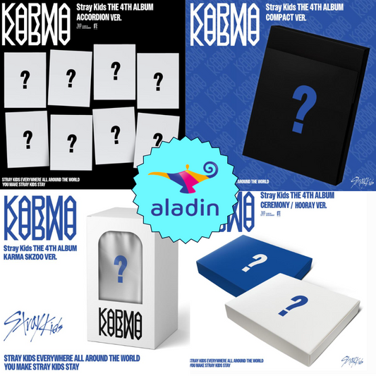 [PRE-ORDER] Stray Kids 4th album - 'KARMA' [ALADIN POB]