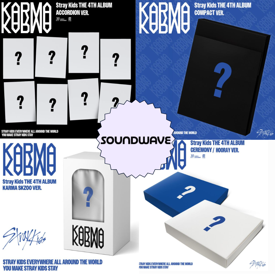 [PRE-ORDER] Stray Kids 4th album - 'KARMA' [SOUNDWAVE POB]