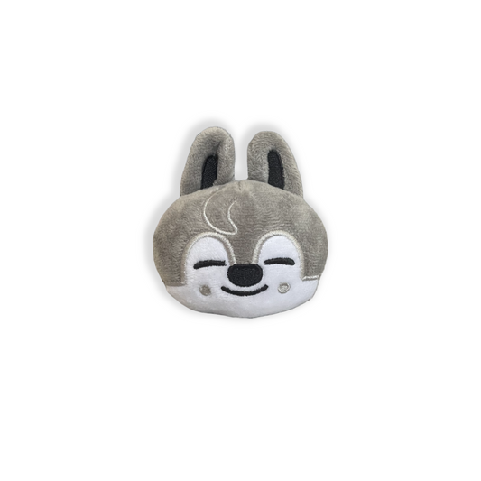 Wolfchan Skzoo Face Plush Keychain