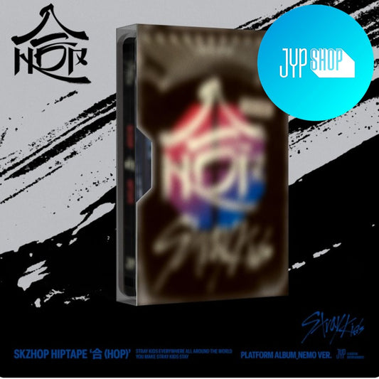 [PRE-ORDER] Stray Kids SKZHOP HIPTAPE ‘合 (HOP)’ (PLATFORM ALBUM_NEMO VER.) - WITH JYP POB