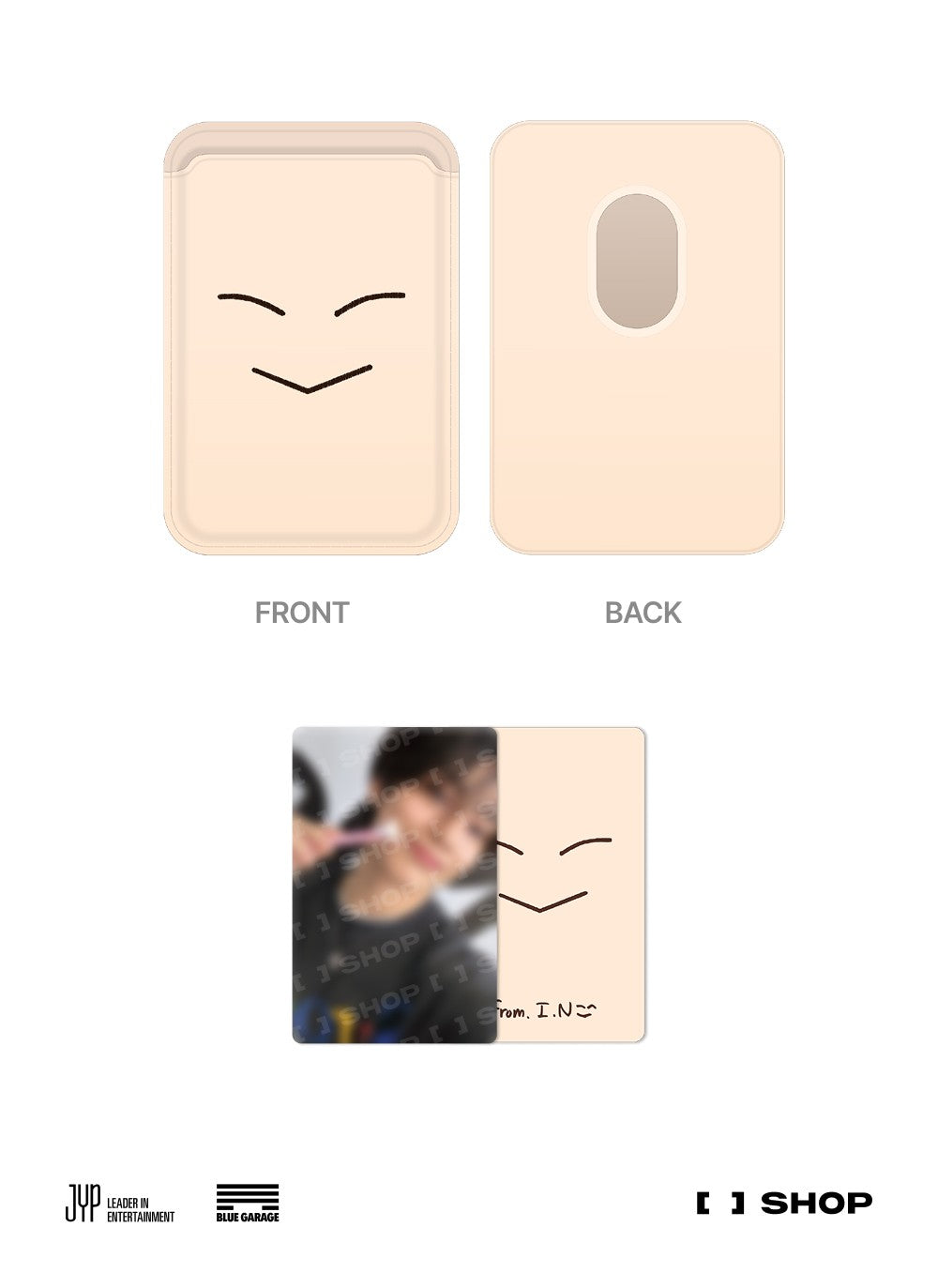 [PRE-ORDER] Magnetic Card Wallet by I.N [DominATE : celebrATE POP-UP STORE MD]