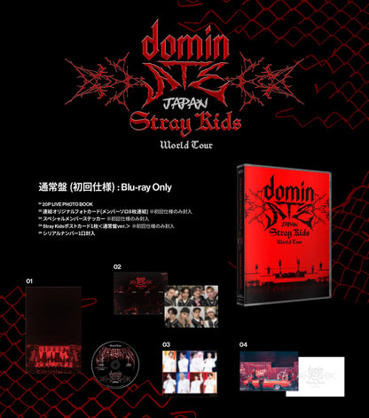 [Pre-Order] Stray Kids World Tour DominATE JAPAN - Blu-ray (Regular and Limited Edition)
