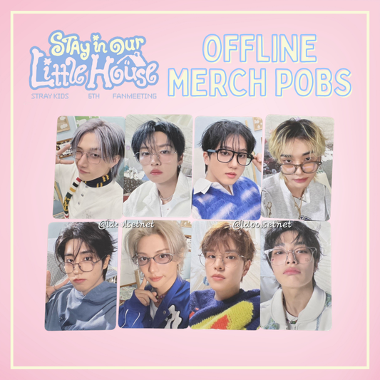 [PRE-ORDER] Stray Kids 6TH FANMEETING - 'STAY in Our Little House' - Offline merch POBS