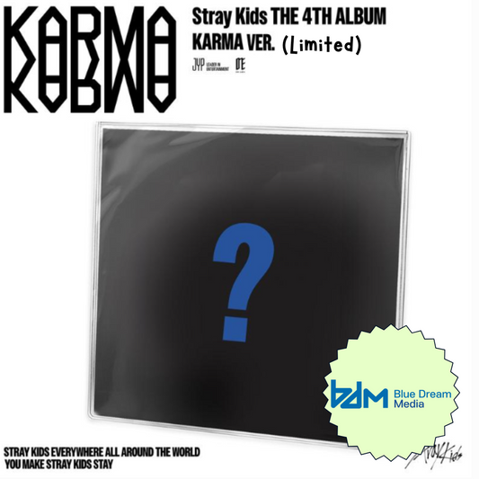 [PRE-ORDER] Stray Kids 4th album - 'KARMA' - Karma Ver. (Limited) [BDM POB]