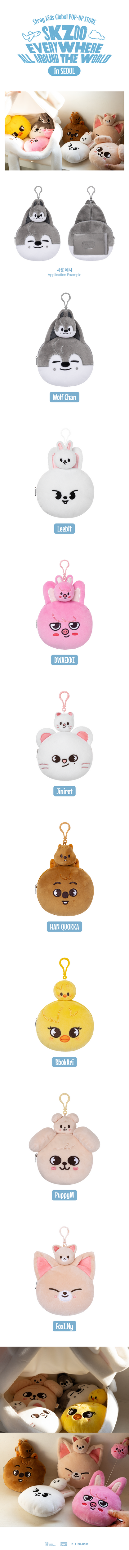 [Pre-Order] SKZOO REEL FACE SET - SKZOO EVERYWHERE ALL AROUND THE WORLD POP-UP STORE IN SEOUL OFFICIAL MD