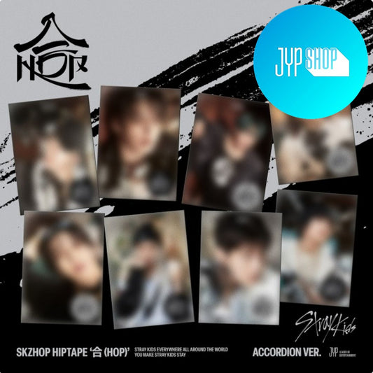 [PRE-ORDER] Stray Kids SKZHOP HIPTAPE '合(HOP)' [ACCORDION VER.] - WITH JYP POB