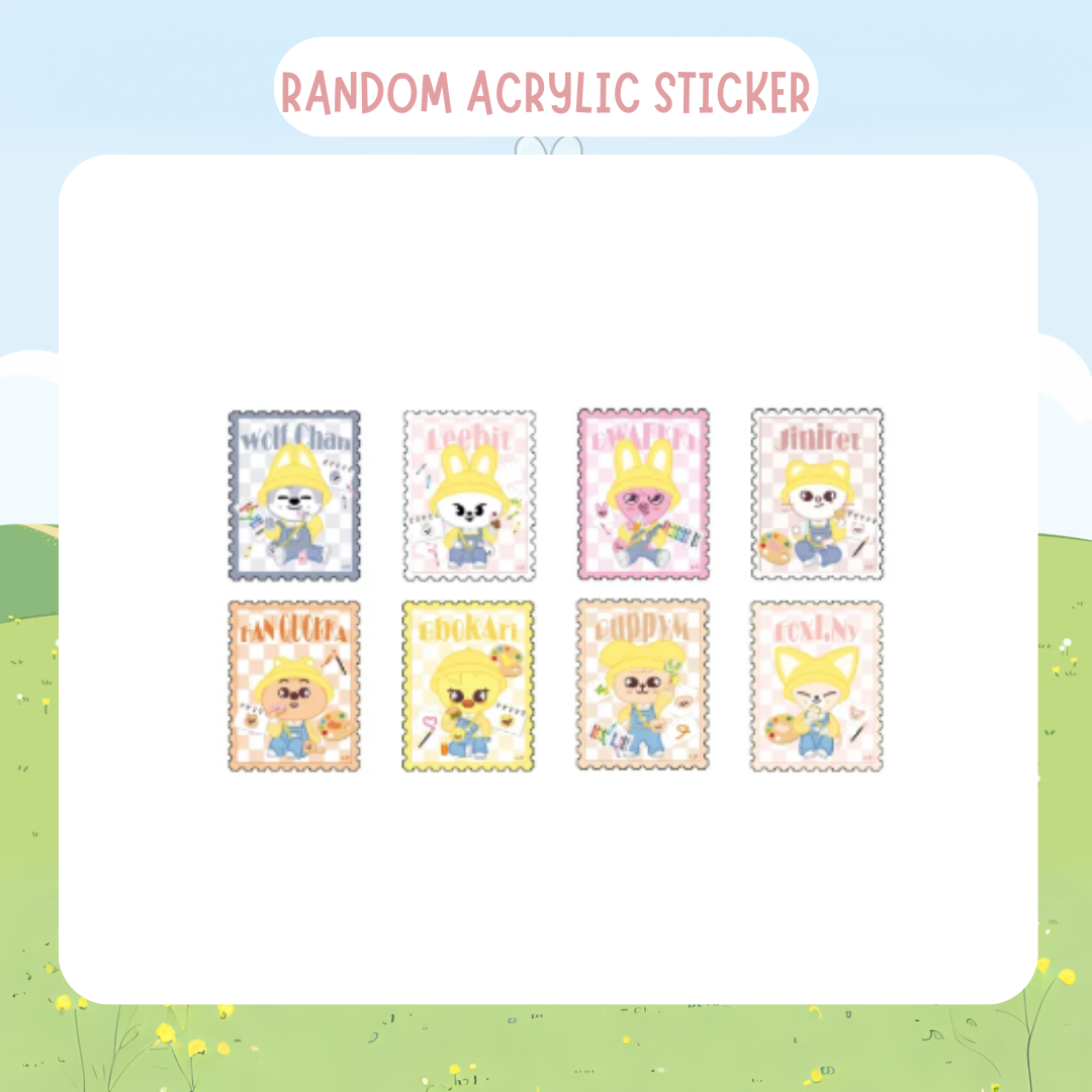 [PRE-ORDER] Random Acrylic Sticker - SKZOO POPUP STORE 2ND LINEUP 2025