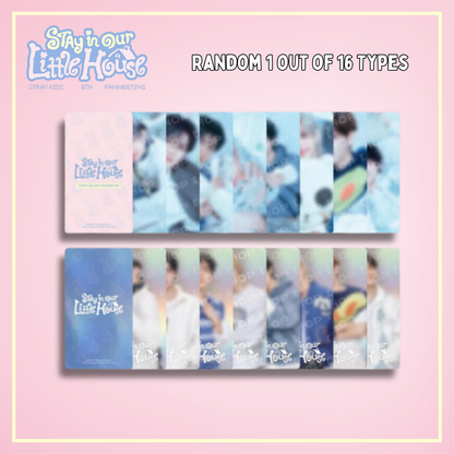 [PRE-ORDER] SPECIAL TRADING CARD - Stray Kids 6TH FANMEETING - 'STAY in Our Little House' Official MD