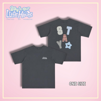 [PRE-ORDER] T-SHIRT - Stray Kids 6TH FANMEETING - 'STAY in Our Little House' Official MD