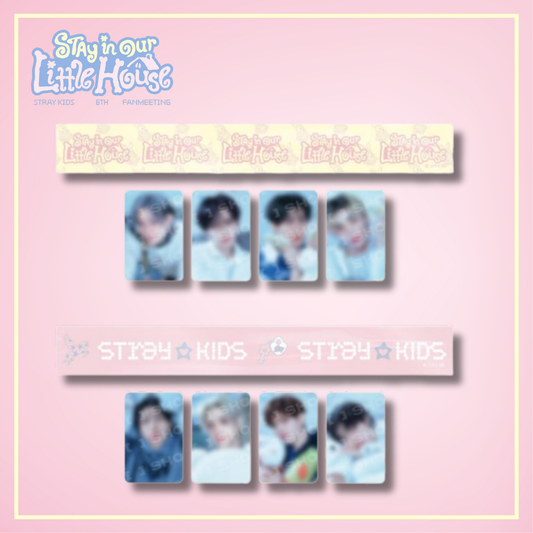 [PRE-ORDER] BOX TAPE SET - Stray Kids 6TH FANMEETING - 'STAY in Our Little House' Official MD