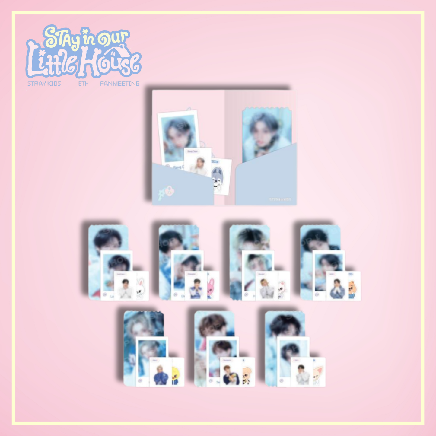 [PRE-ORDER] SPECIAL TICKET SET - Stray Kids 6TH FANMEETING - 'STAY in Our Little House' Official MD
