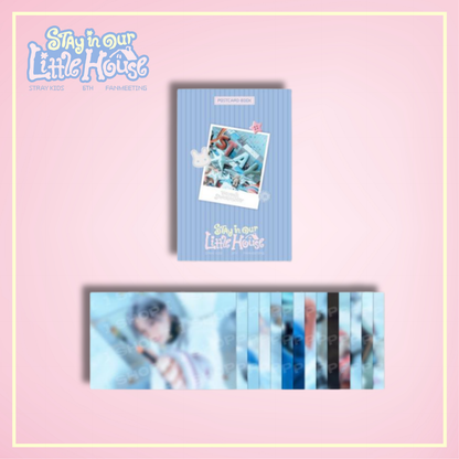 [PRE-ORDER] POSTCARD BOOK - Stray Kids 6TH FANMEETING - 'STAY in Our Little House' Official MD