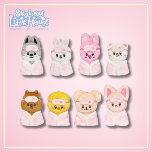 [PRE-ORDER] SKZOO PLUSH 10CM - Stray Kids 6TH FANMEETING - 'STAY in Our Little House' Official MD