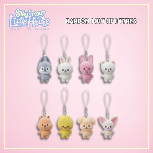 [PRE-ORDER] SKZOO SECRET MINI CHARM - Stray Kids 6TH FANMEETING - 'STAY in Our Little House' Official MD