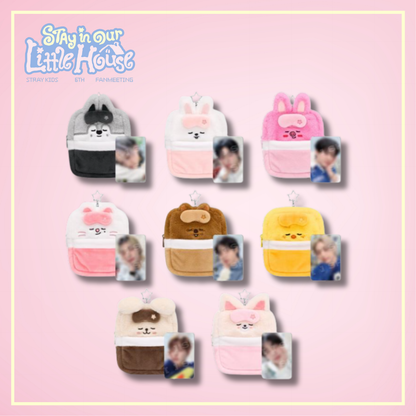 [PRE-ORDER] SKZOO PLUSH COLLECT CASE - Stray Kids 6TH FANMEETING - 'STAY in Our Little House' Official MD