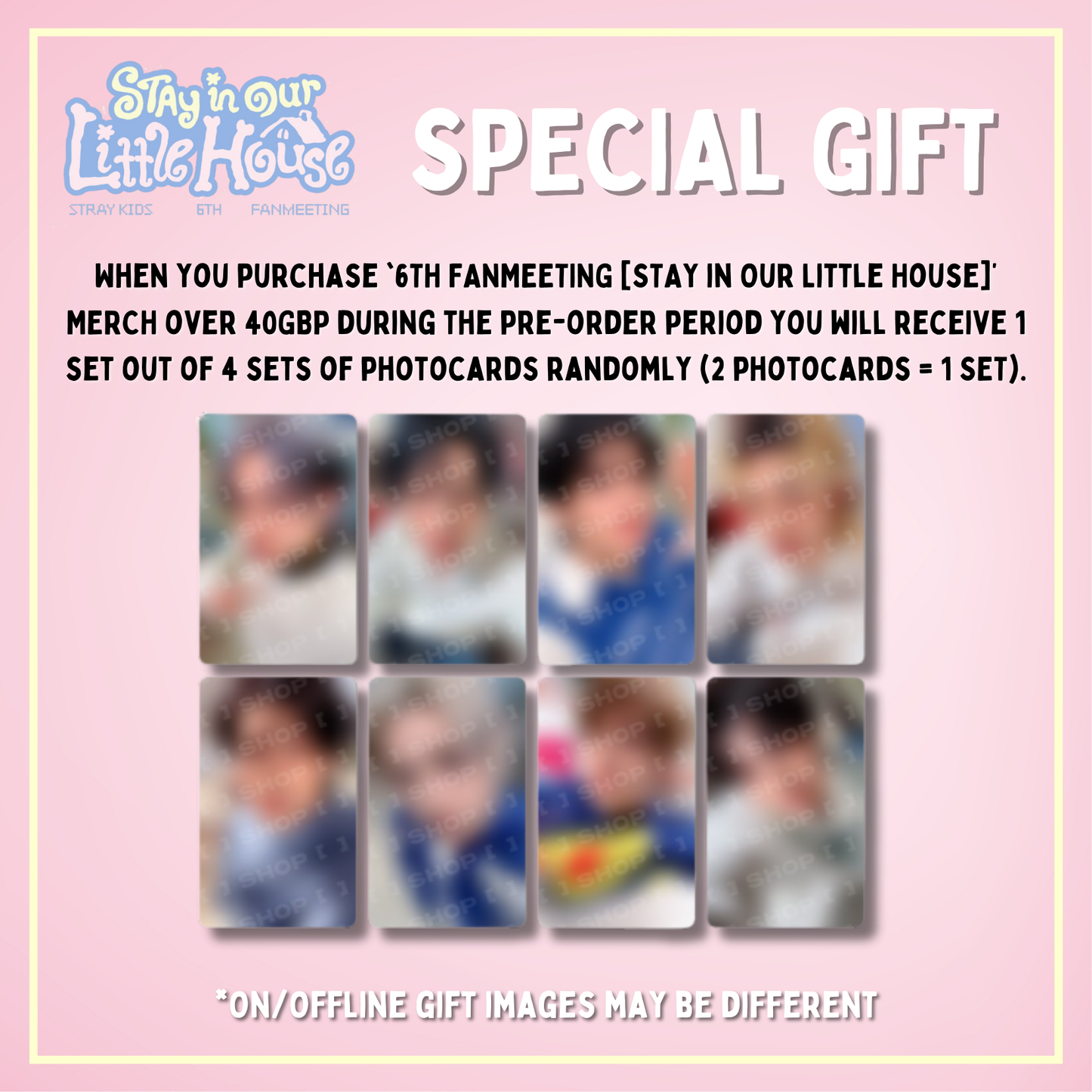 [PRE-ORDER] POSTCARD BOOK - Stray Kids 6TH FANMEETING - 'STAY in Our Little House' Official MD