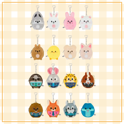 [PRE-ORDER] Skzoo x Zootopia2 Pop-Up Store Official MD - PLUSH COIN POUCH