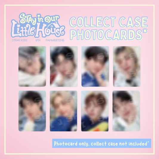 [PRE-ORDER] Stray Kids 6TH FANMEETING - 'STAY in Our Little House' - Collect Case Photocards ONLY
