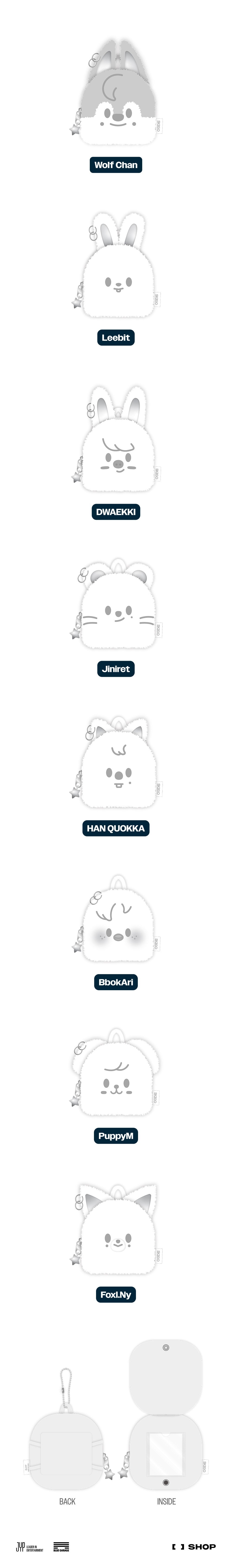 [PRE-ORDER] Skzoo Original Backpack Silver Ver. [DominATE : celebrATE POP-UP STORE MD]