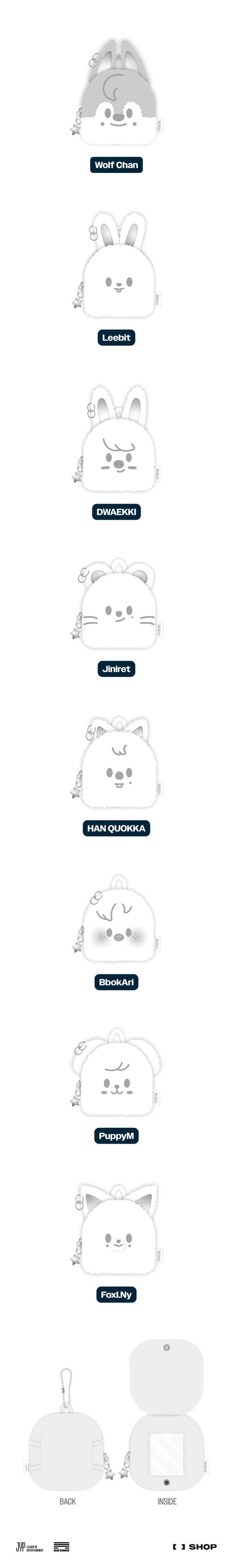 [PRE-ORDER] Skzoo Original Backpack Silver Ver. [DominATE : celebrATE POP-UP STORE MD]