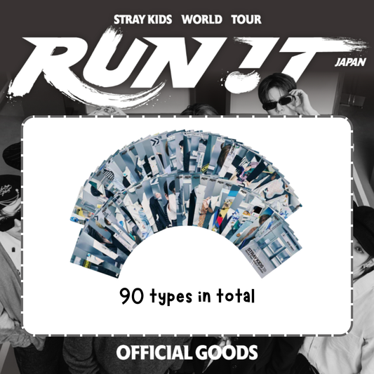 [PRE-ORDER] Stray Kids - RANDOM TRADING CARD - World Tour <RUN IT JAPAN> Online Official MD