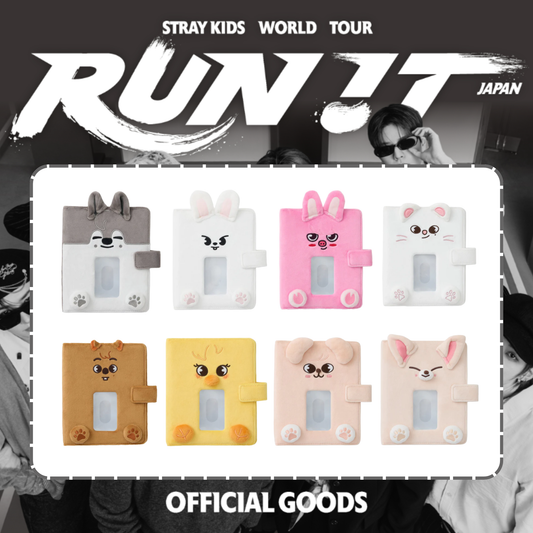 [PRE-ORDER] Stray Kids - TRADING CARD CASE - World Tour <RUN IT JAPAN> Online Official MD