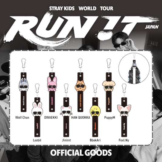[PRE-ORDER] Stray Kids - TOWEL HOLDER - World Tour <RUN IT JAPAN> Online Official MD