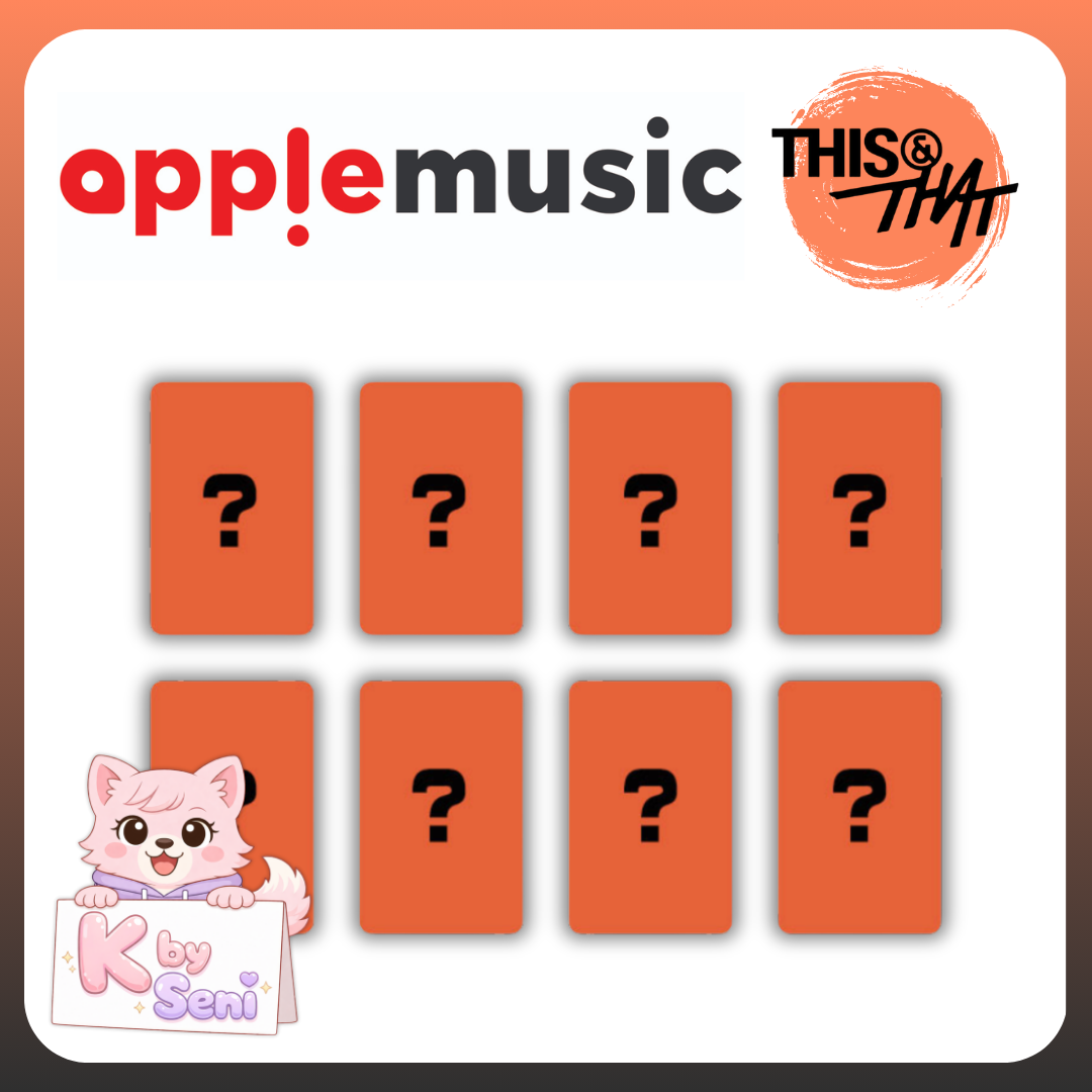 [Pre-Order] Stray Kids Mini Album - 'THIS & THAT' - APPLE MUSIC (POBS ONLY)