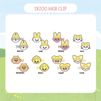 [PRE-ORDER] Skzoo Hair Clip - SKZOO POPUP STORE 2ND LINEUP 2025