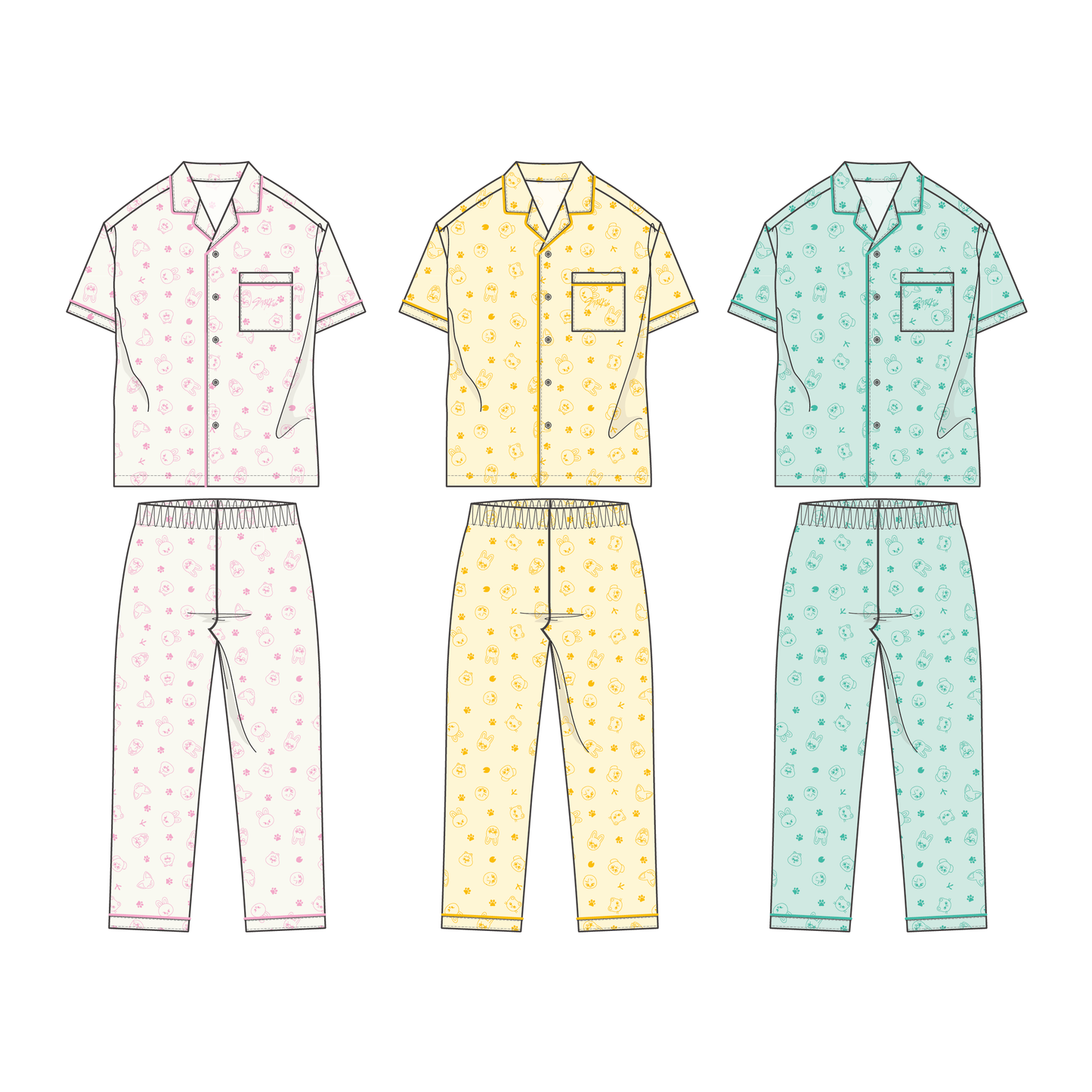 [PRE-ORDER] SKZOO Pajamas - 6TH ANNIVERSARY OF STAY JAPAN/STAY JAPAN MOBILE MERCH