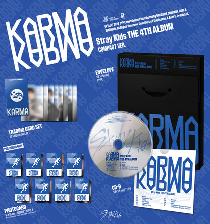 [PRE-ORDER] Stray Kids 4th album - 'KARMA' [YES24 POB]