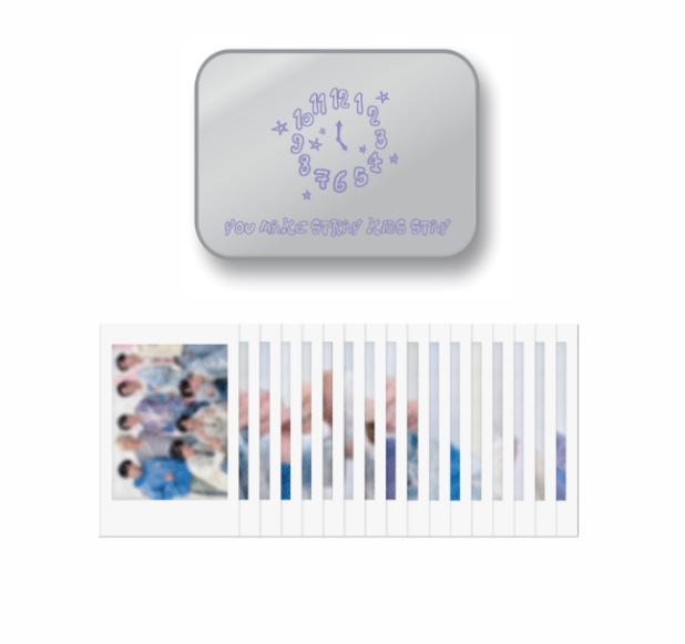 [PRE-ORDER] Stray Kids TINCASE POLAROID SET - SKZ 5'CLOCK