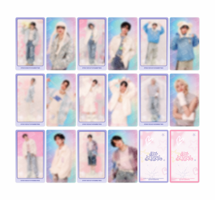 [PRE-ORDER] Stray Kids SPECIAL TRADING CARD - SKZ 5'CLOCK