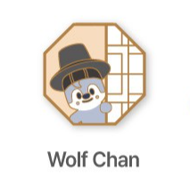 Stray Kids Pop Up Store 'Do It' Official MD - SKZOO BADGE WOLFCHAN