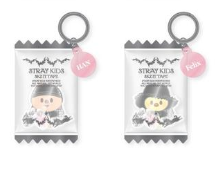 (Restock) Stray Kids Pop Up Store 'Do It' Official MD - SKZOO SHAKER KEYRING