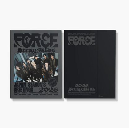 [PRE-ORDER] Stray Kids - JAPAN SEASON'S GREETINGS 2026 “FORCE” [Regular Edition]