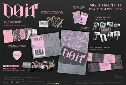 [PRE-ORDER] Stray Kids - IT TAPE "DO IT" - PLATFORM PLVE VER. *POB CHOICE*